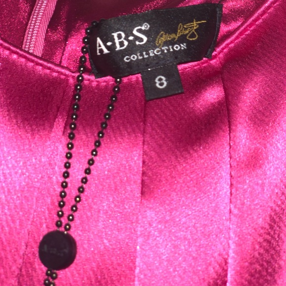 A.B.S by Allen Schwartz Rosette Bubble Dress - Picture 4 of 7